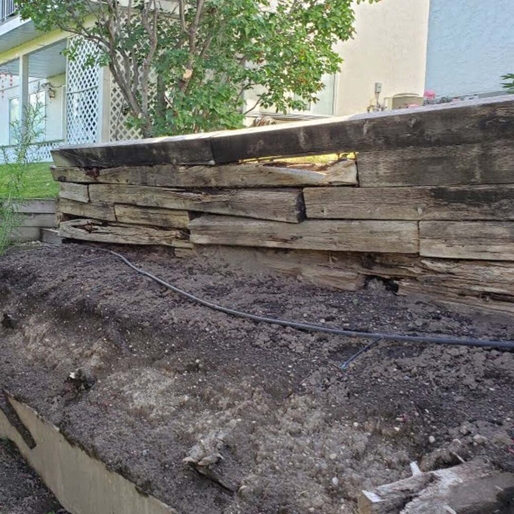 what reason do retaining walls fall apart